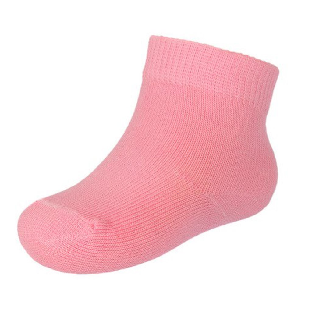 Kojenecké bavlněné ponožky New Baby - růžová/74 (6-9m) - růžová/62 (3-6m)