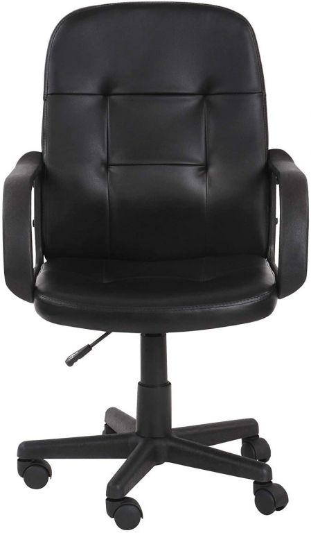 Jago Kancelářská židle s loketní opěrkou, černá, 57 x 57 cm