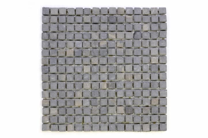 Mramorová mozaika Garth - šedá obklady - 1x síťka