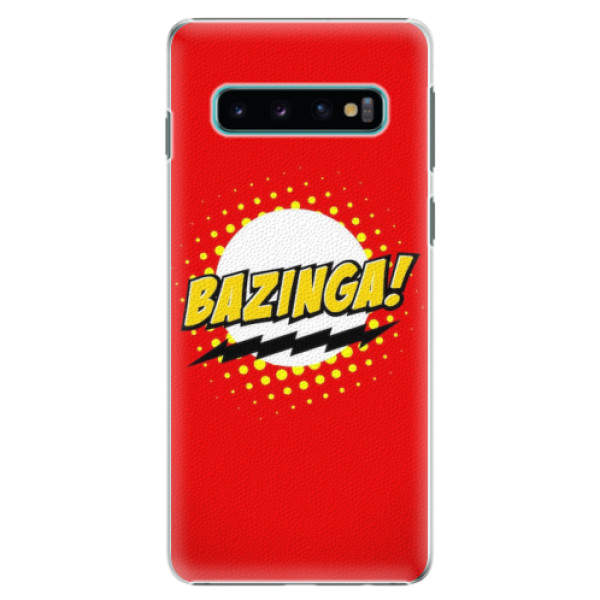 Plastové pouzdro iSaprio - Bazinga 01 - Samsung Galaxy S10