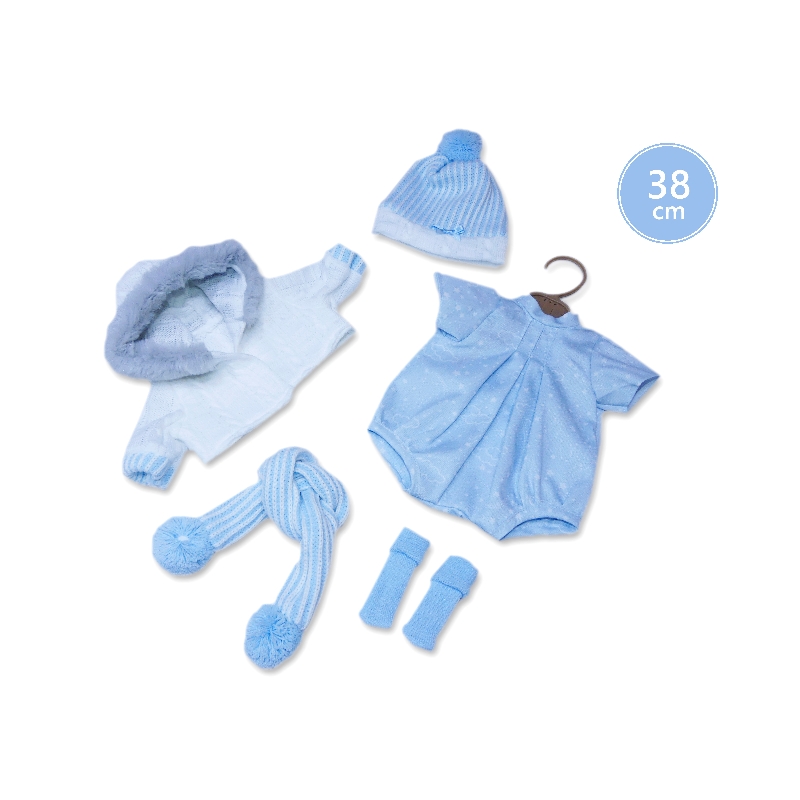 Llorens Talking Doll - Obleček pro panenku velikosti 38 cm modrý