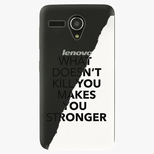 Plastový kryt iSaprio - Makes You Stronger - Lenovo A606