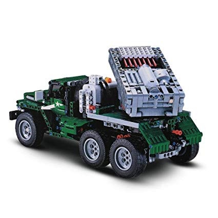 RC combat vehicle - stavebnice - (1369 dílků)