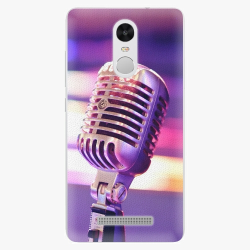 Plastový kryt iSaprio - Vintage Microphone - Xiaomi Redmi Note 3 Pro