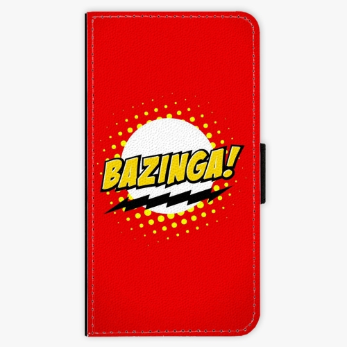 Flipové pouzdro iSaprio - Bazinga 01 - Samsung Galaxy S6 Edge