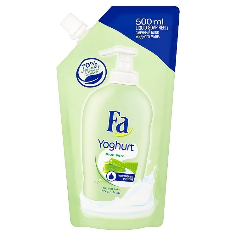 Fa Yoghurt Aloe Vera krémové tekuté mýdlo náhradní náplň 500 ml