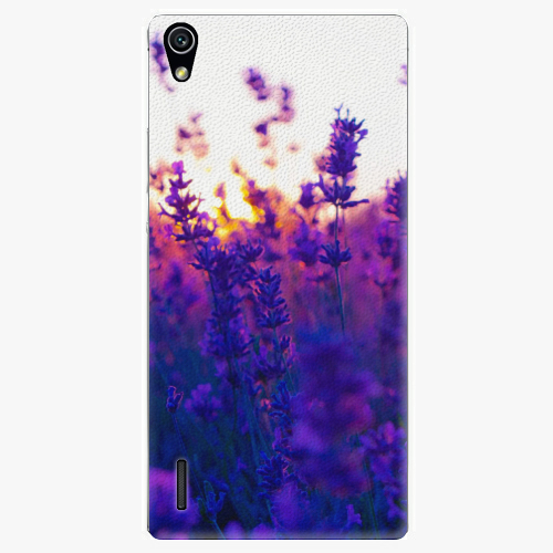 Plastový kryt iSaprio - Lavender Field - Huawei Ascend P7