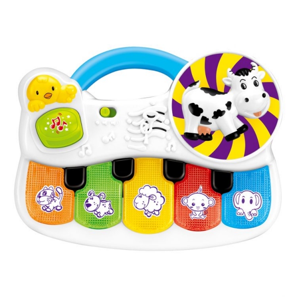 TOT KIDS Interaktivní hračka s melodii Hrající zvířatka