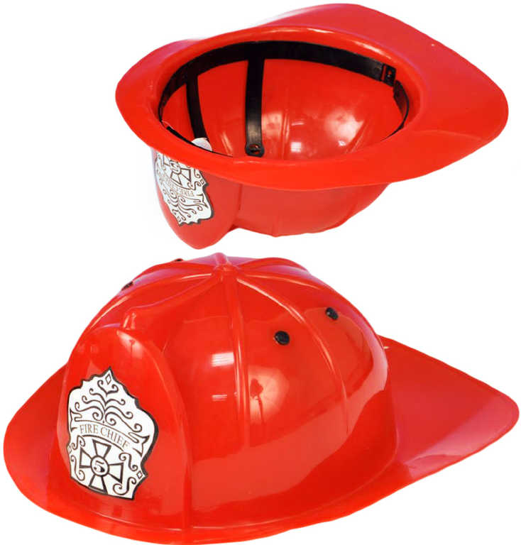 Helma hasičská dětská 29x23cm plastová přilba na hlavu | Kulišák | Dětské a  kojenecké zboží