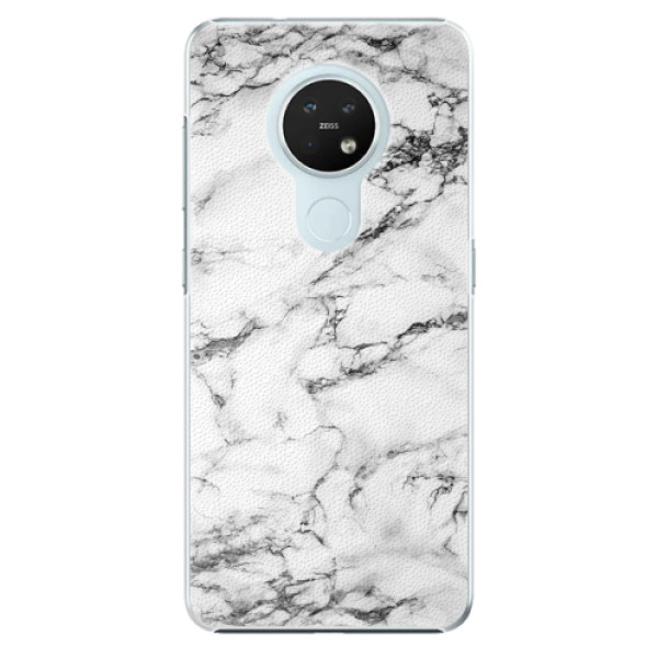 Plastové pouzdro iSaprio - White Marble 01 - Nokia 7.2