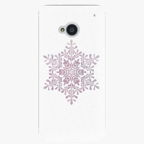 Plastový kryt iSaprio - Snow Flake - HTC One M7