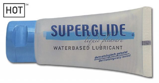 Lubrikační gel HOT - SUPERGLIDE 100 ml