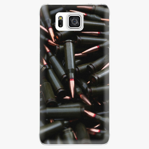 Plastový kryt iSaprio - Black Bullet - Samsung Galaxy Alpha
