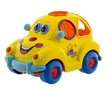 Euro Baby Autíčko Intelligent Fruit Car - žluté