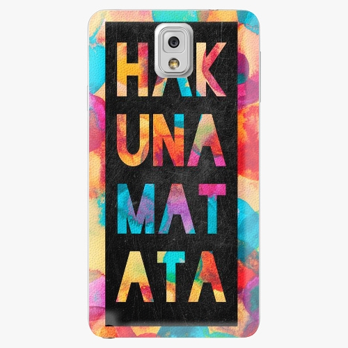 Plastový kryt iSaprio - Hakuna Matata 01 - Samsung Galaxy Note 3