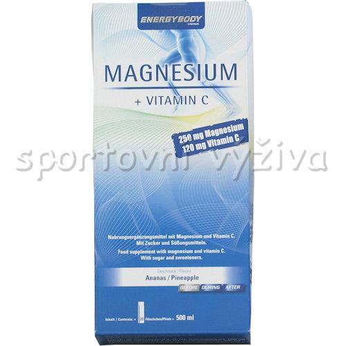 Magnesium Liquid + Vitamin C 20 ampulí