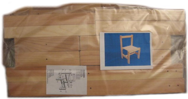 DŘEVO Židlička k tabuli FILIP dřevěná STOLIČKA dětská