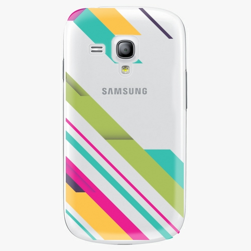 Plastový kryt iSaprio - Color Stripes 03 - Samsung Galaxy S3 Mini