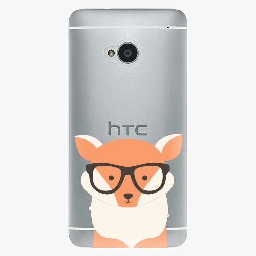 Plastový kryt iSaprio - Orange Fox - HTC One M7