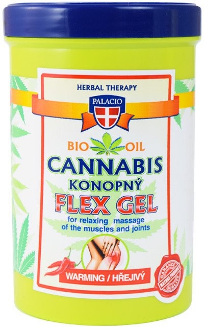 Palacio Cannabis konopný masážní Flex gel hřejivý 380 ml