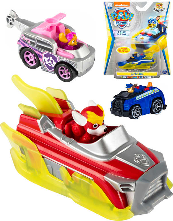 SPIN MASTER Auto Tlapková Patrola set s mini figurkou kov různé druhy