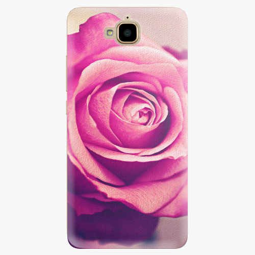 Plastový kryt iSaprio - Pink Rose - Huawei Y6 Pro
