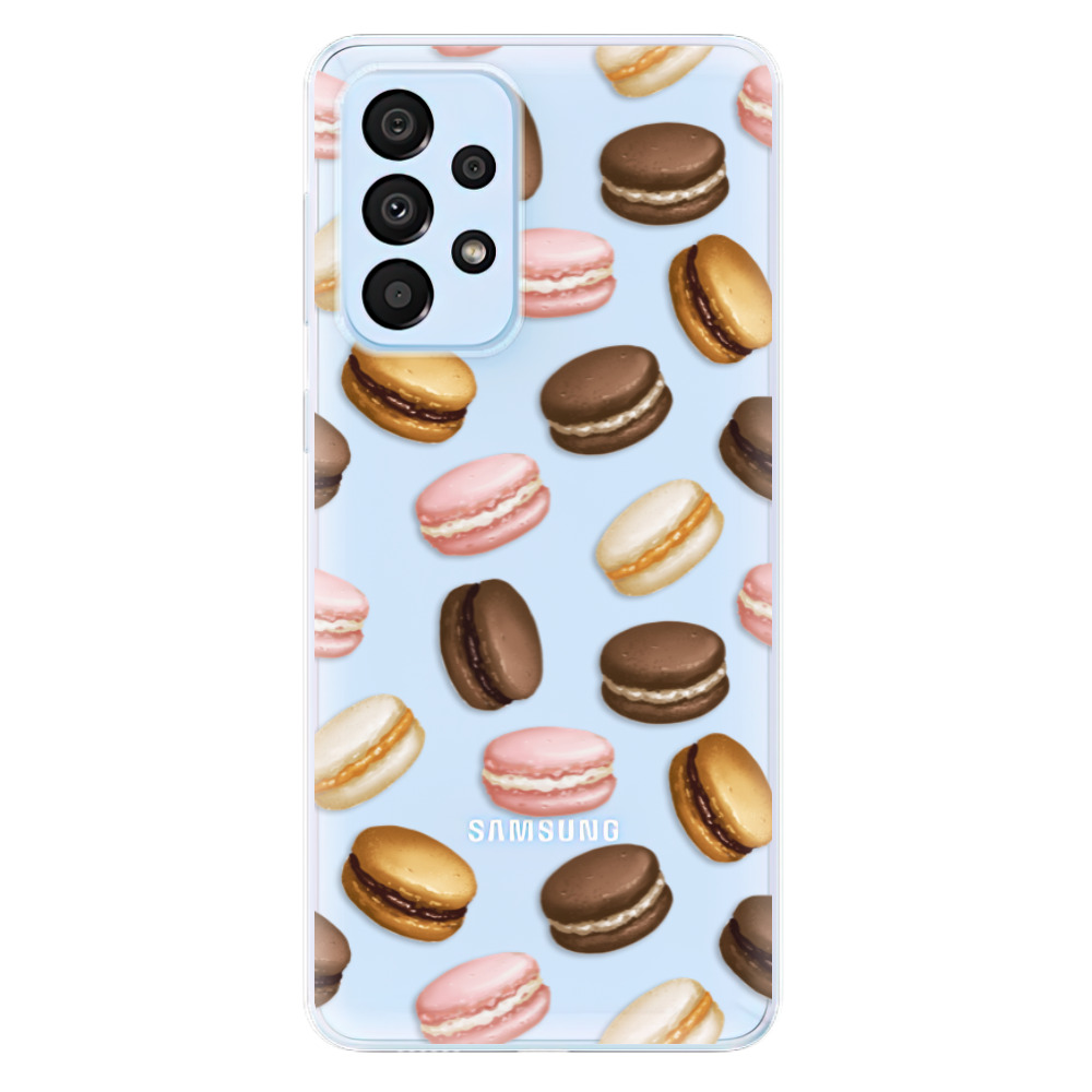 Odolné silikonové pouzdro iSaprio - Macaron Pattern - Samsung Galaxy A33 5G