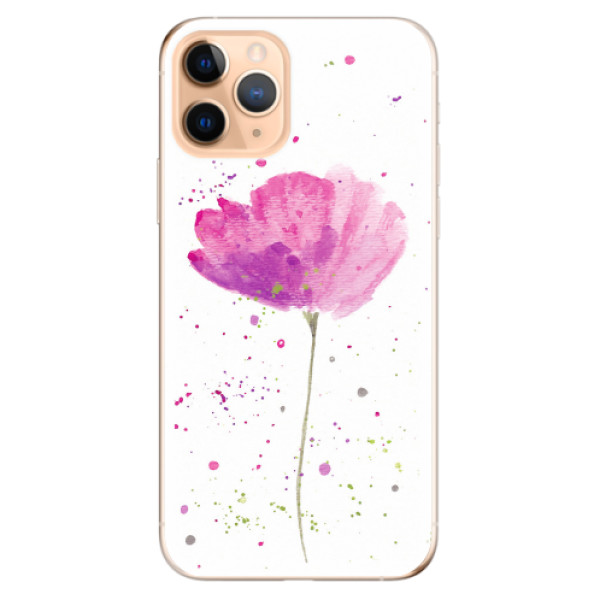 Odolné silikonové pouzdro iSaprio - Poppies - iPhone 11 Pro