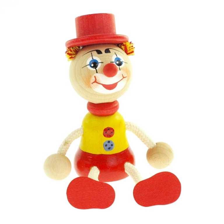 Panáček klaun s kloboukem