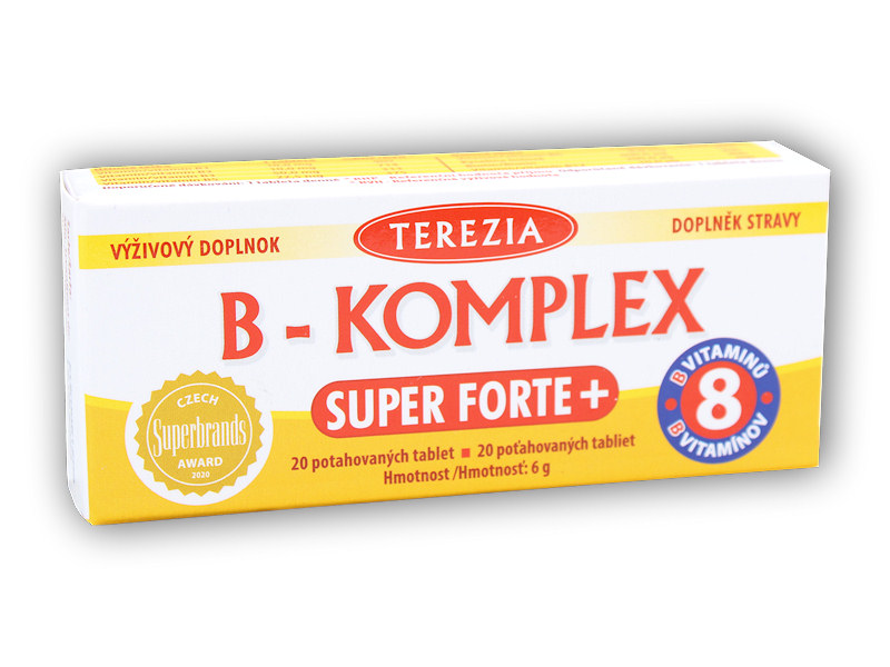 Terezia B-Komplex super forte 20 tablet