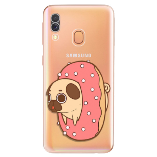 Odolné silikonové pouzdro iSaprio - Dog 04 - Samsung Galaxy A40