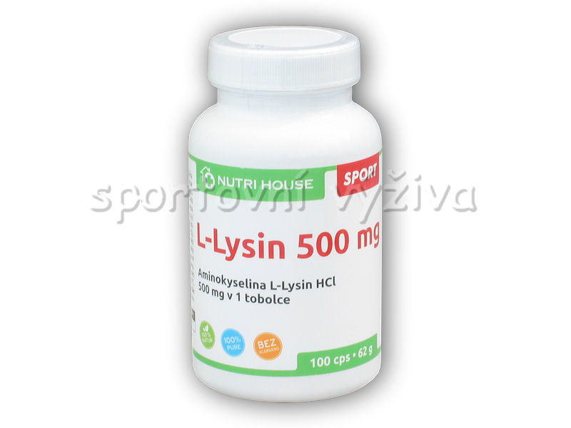 Lysin 500mg 100 kapslí