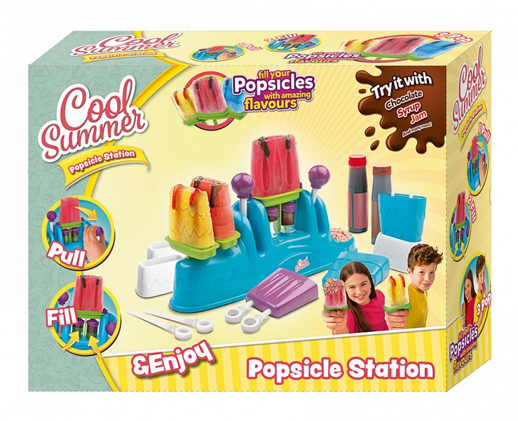 TM Toys Collections - PULL POPS Sada továrna na zmrzlinu