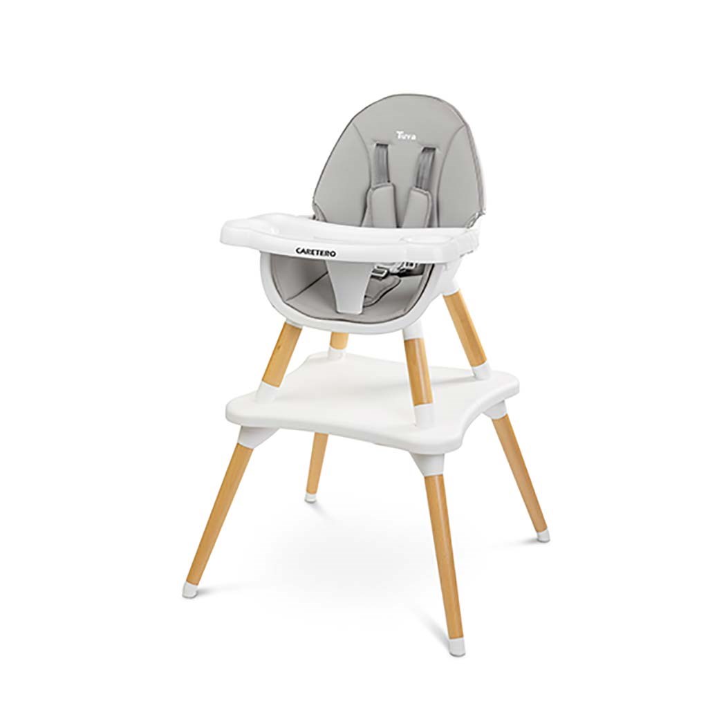 Jídelní židlička CARETERO TUVA - grey - šedá