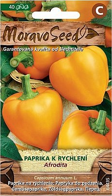 Paprika zeleninová k rychlení AFRODITA 64435, 40 semen