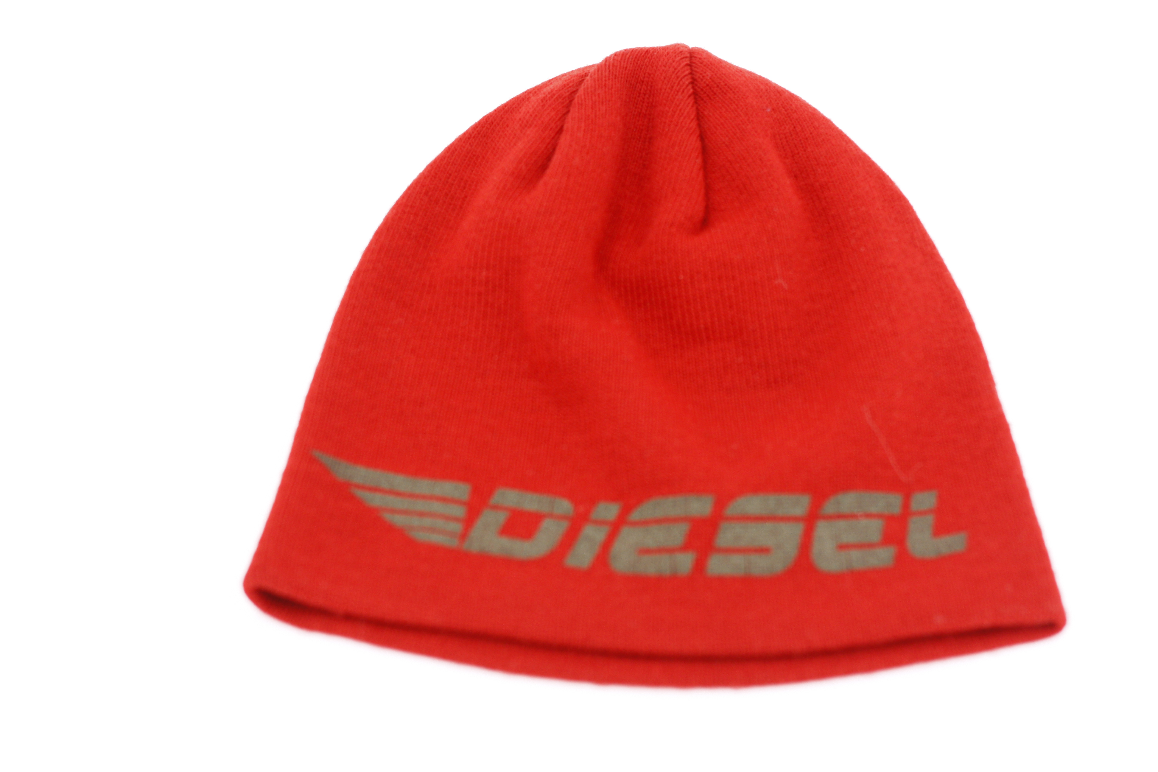 Čepice - Diesel - Červená/one size