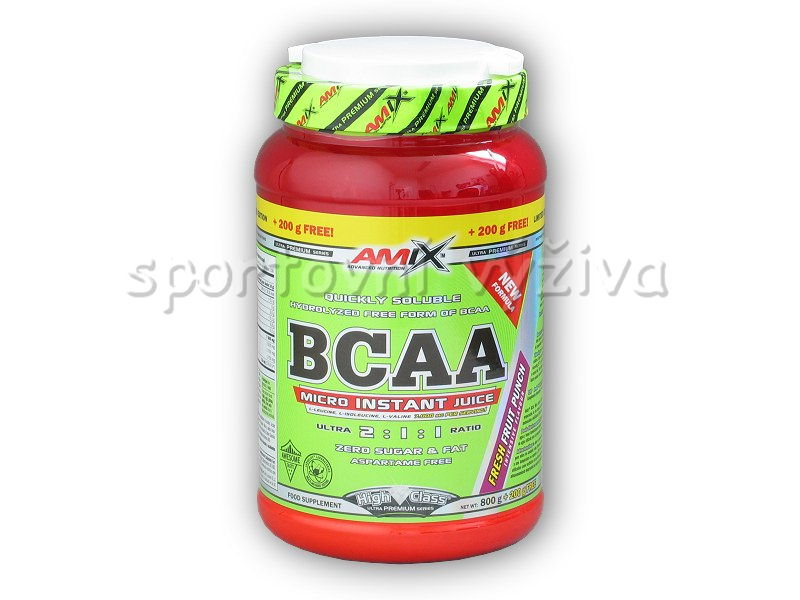 BCAA Micro Instant Juice 800g+200g
