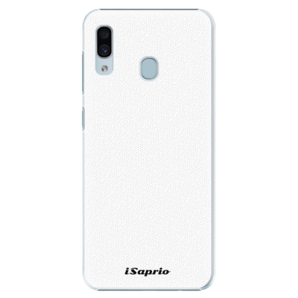 Plastové pouzdro iSaprio - 4Pure - bílý - Samsung Galaxy A20