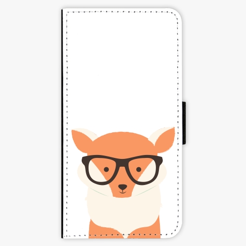 Flipové pouzdro iSaprio - Orange Fox - iPhone 7
