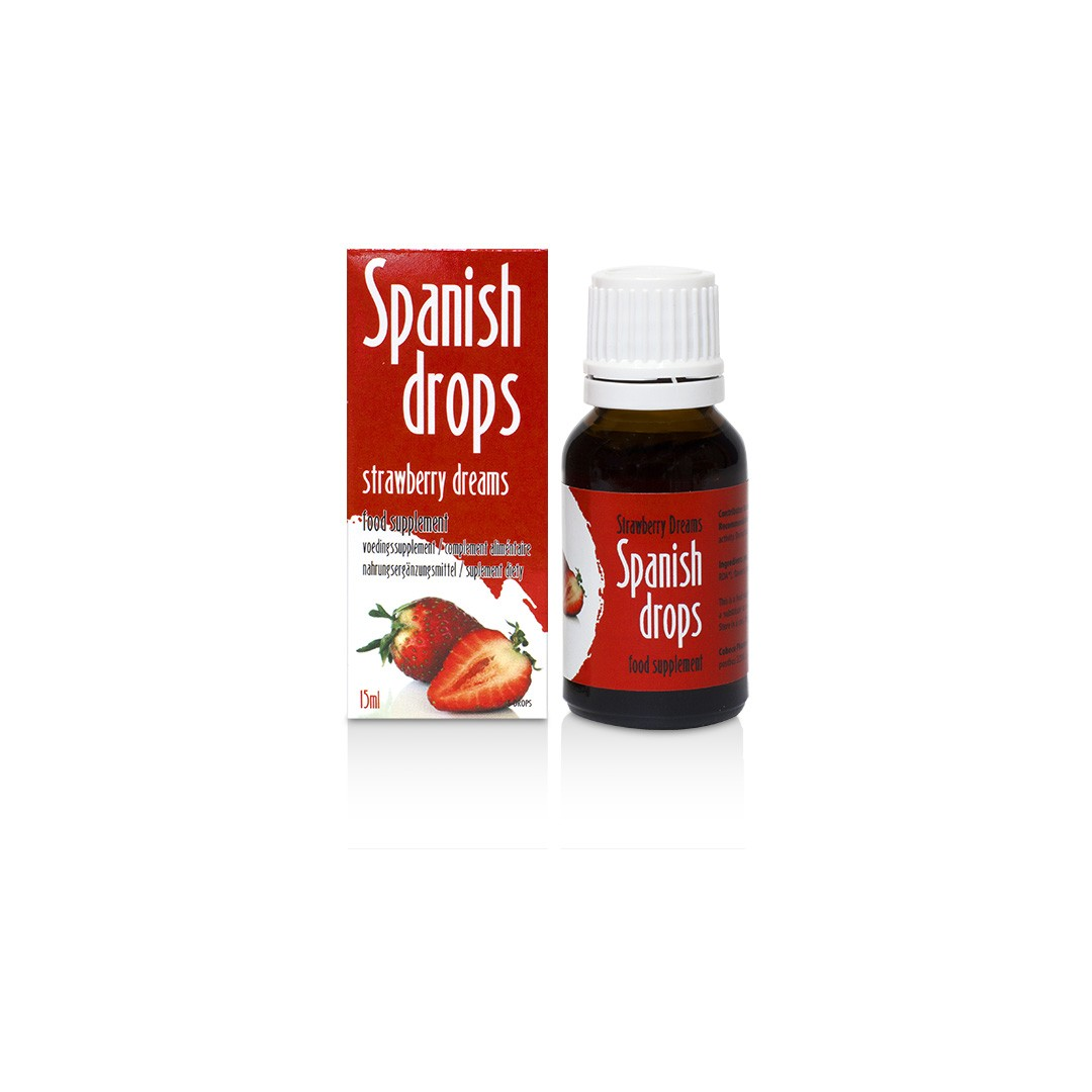 Španělské mušky jahoda - SpanishFly Strawberry Dreams 15ml