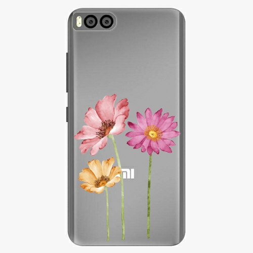 Plastový kryt iSaprio - Three Flowers - Xiaomi Mi6