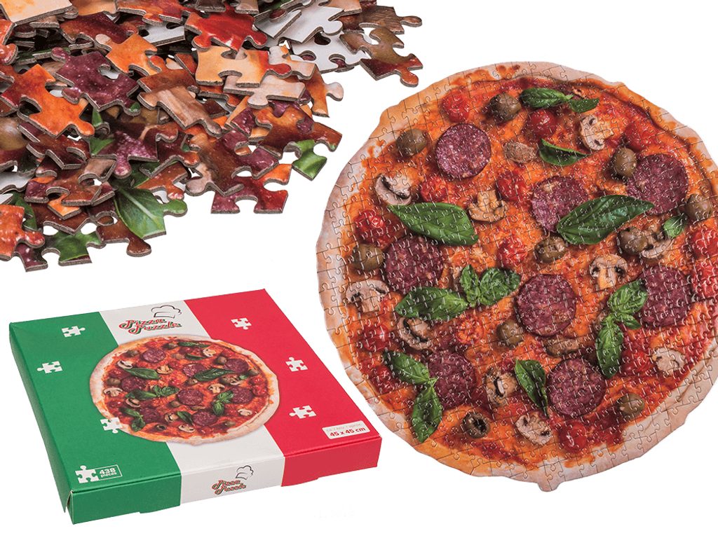 Puzzle - pizza (Jihsaw), 438 kusů
