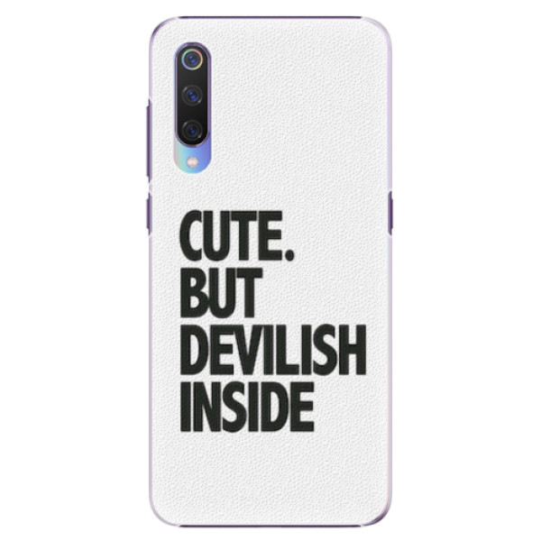 Plastové pouzdro iSaprio - Devilish inside - Xiaomi Mi 9
