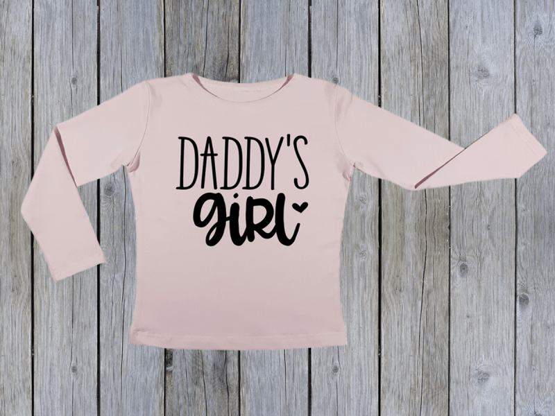 KIDSBEE Dívčí bavlněné tričko Daddy´s Girl