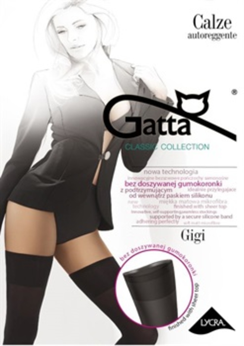 Dámské punčochy GIGI 05 - 60 DEN - GATTA