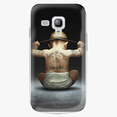 Plastový kryt iSaprio - Crazy Baby - Samsung Galaxy S3 Mini