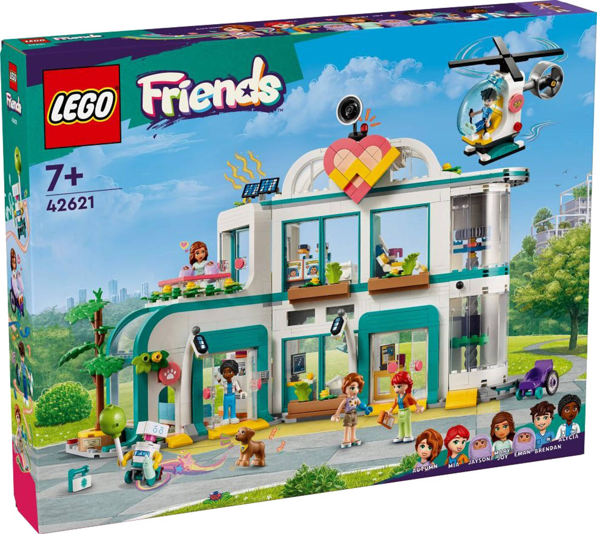 LEGO FRIENDS Nemocnice v městečku Heartlake 42621 STAVEBNICE