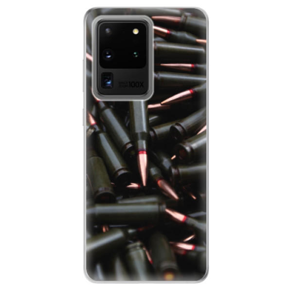 Odolné silikonové pouzdro iSaprio - Black Bullet - Samsung Galaxy S20 Ultra