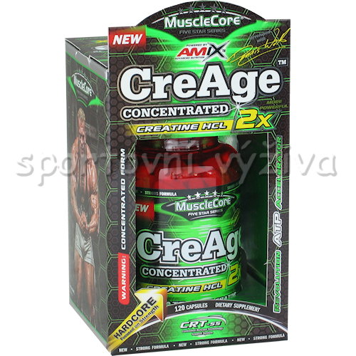 CreAge TM Creatine HCL 120 kapslí