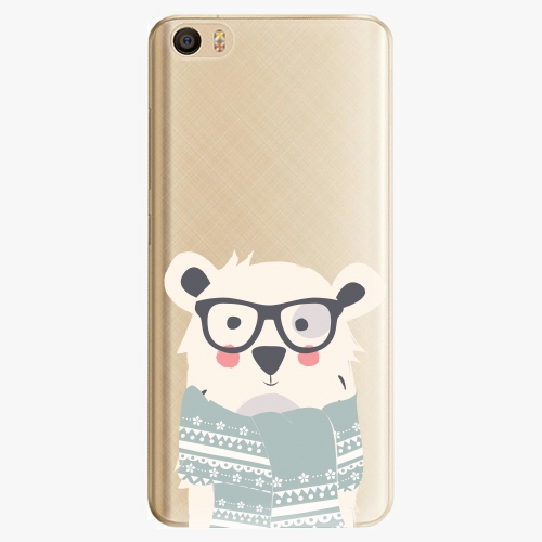 Plastový kryt iSaprio - Bear With Scarf - Xiaomi Mi5